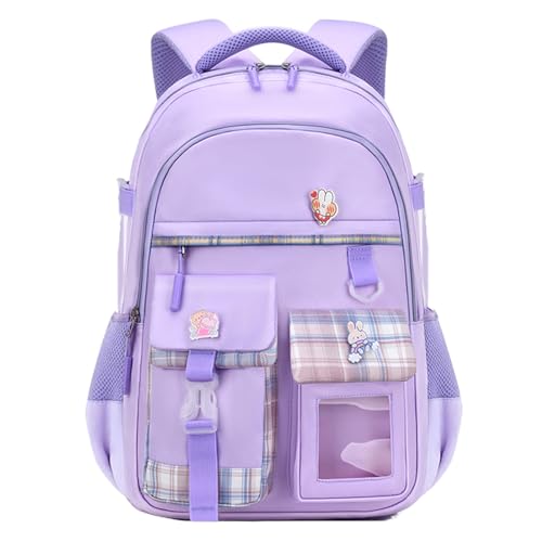 Girls School Backpack – Waterproof, Large Capacity, Laptop Compartment